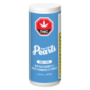 Pearls - Blue Razzleberry 3:1 CBG/THC - 5 Pack
