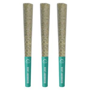 Valhalla Flwr - Rainbow Lava Pre-Rolls - 3x0.5g
