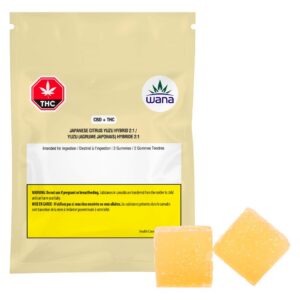 Wana - Japanese Citrus Yuzu 2:1 CBD:THC - 2 Pack