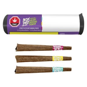 BOXHOT Fatties - Trifecta of Blunt Smoking Power Infused Blunt - 3x1g