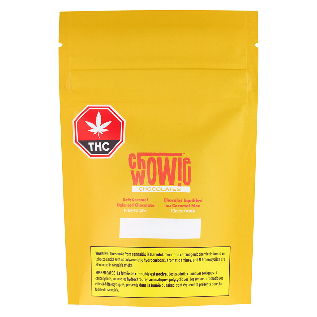 Chowie Wowie - Soft Caramel Balanced Chocolate - 1 Pack - Image 2