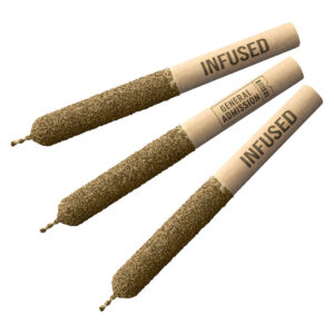 General Admission - Tiger Blood Distillate Infused Pre-Rolls - 3x0.5g