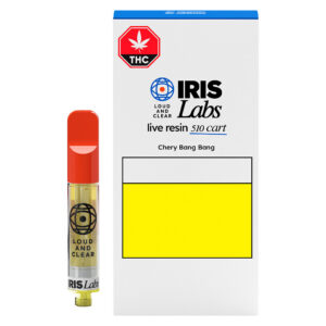 IRIS Labs - Cherry Bang Bang Live Resin 510 Thread Cartridge Vape - 1g