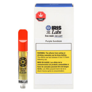 IRIS Labs - Purple Sundaze Live Resin 510 Thread Cartridge - 1g