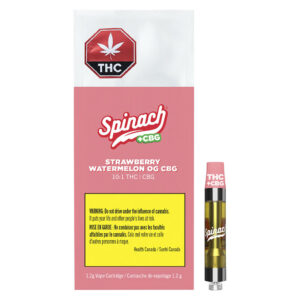 Spinach - Strawberry Watermelon 10:1 THC CBG 510 Thread Cartridge - 1.2g