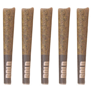 BOLD - Melted Strawberries Diamond Infused Pre-Rolls - 5x0.4g