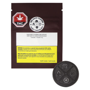The Hazy Camper - Black Forest THC Organic Dark Chocolate - 1 Pack