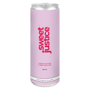 Sweet Justice - Hi-Berry Punch 10THC + 10CBG - 355ml