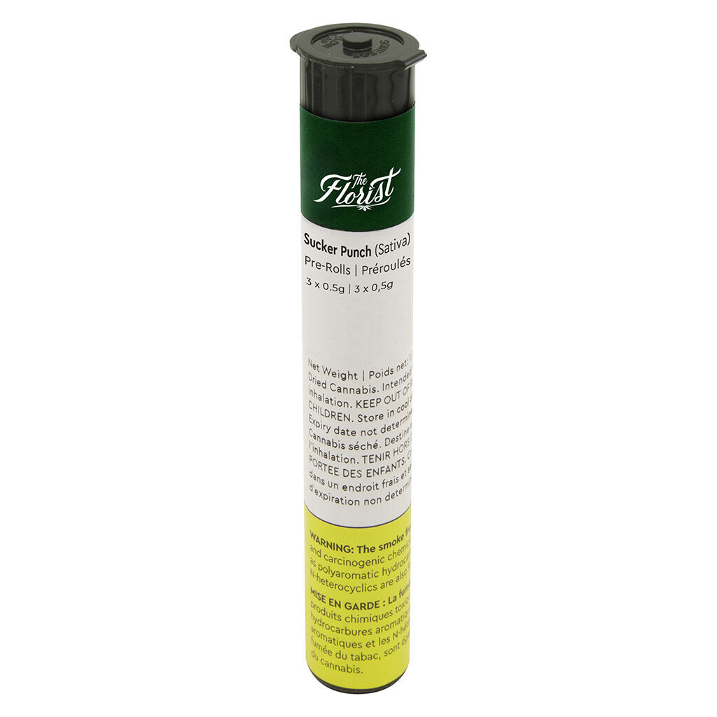 The Florist - Sucker Punch Pre-Rolls - 3x0.5g - Image 2