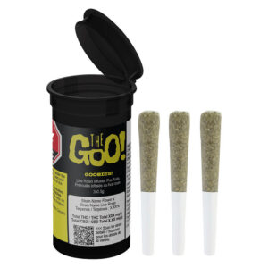 The Goo! - Goobies! Live Rosin Infused Pre-Rolls - 3x0.5g