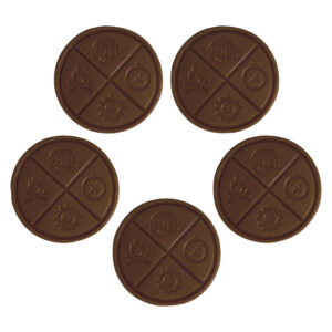The Hazy Camper - Simply Milk Chocolate 50mg THC - 5 x 1 Pack