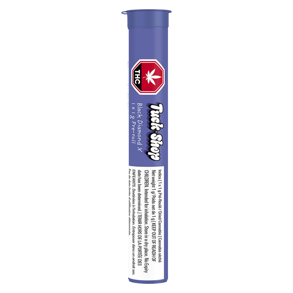 Tuck Shop - Black Diamond X Pre-Roll - 1x1g - Image 2