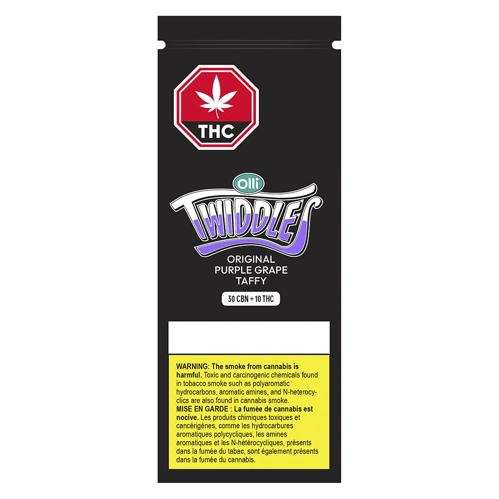 Twiddles - Original Purple Grape 3:1 CBN/THC - 4 Pack - Image 2