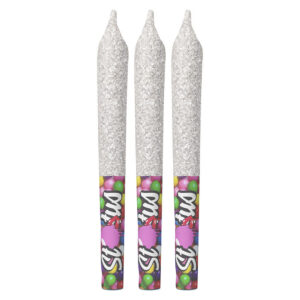 Status - Bubble Bubble Liquid Diamond Infused&Diamond Coated Pre-Rolls - 3x0.5g