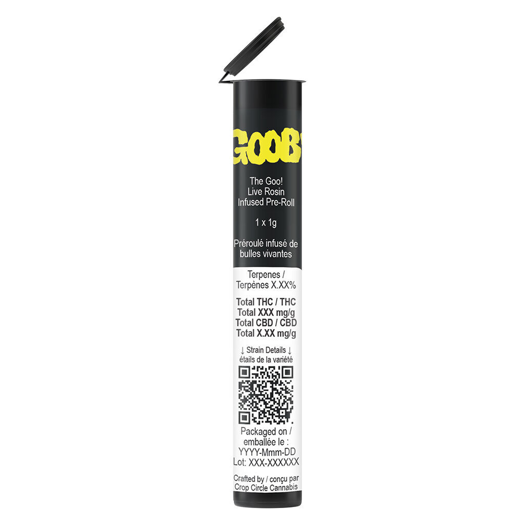 The Goo! - GOOB! Live Rosin Infused Pre-Roll - 1x1g - Image 2
