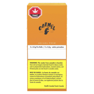 Carmel - Animal Face Pre-Rolls - 3x0.5g