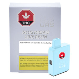 (GAS) - Blue Dream Pure Live Resin All in One Box Cart - 1g