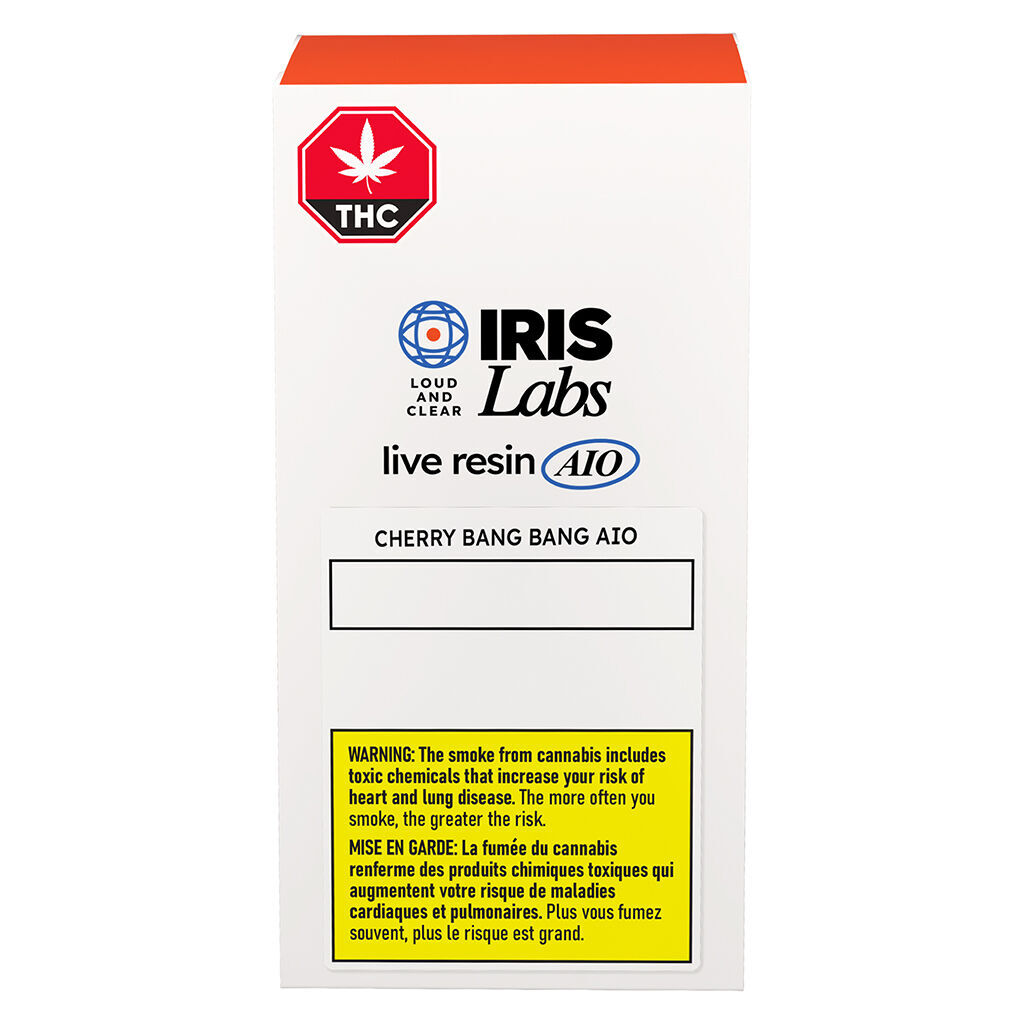 IRIS Labs - Cherry Bang Bang Live Resin Disposable Vape - 1g - Image 2