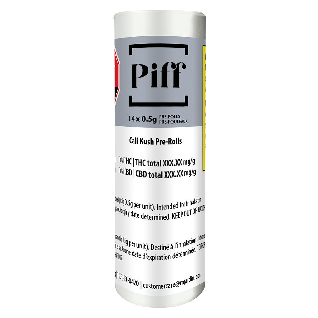 Piff - Cali Kush Pre-Rolls - 14x0.5g - Image 2