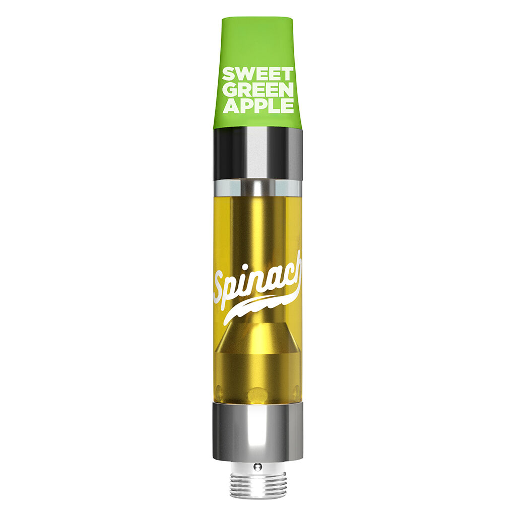 Spinach - Sweet Green Apple Liquid Diamonds 510 Thread Cartridge - 1g - Image 2