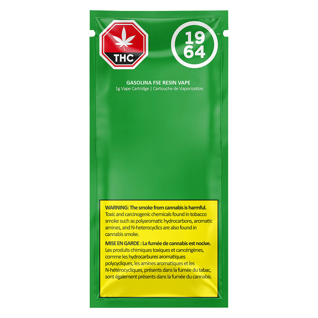 1964 - Gasolina FSE Resin 510 Thread Cartridge - 1g - Image 2