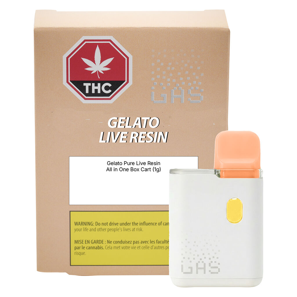 (GAS) - Gelato Pure Live Resin All in One Box Cart - 1g