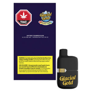 Glacial Gold - Anytime 1:1 Rainbow Glow Disposable Vape - 1g