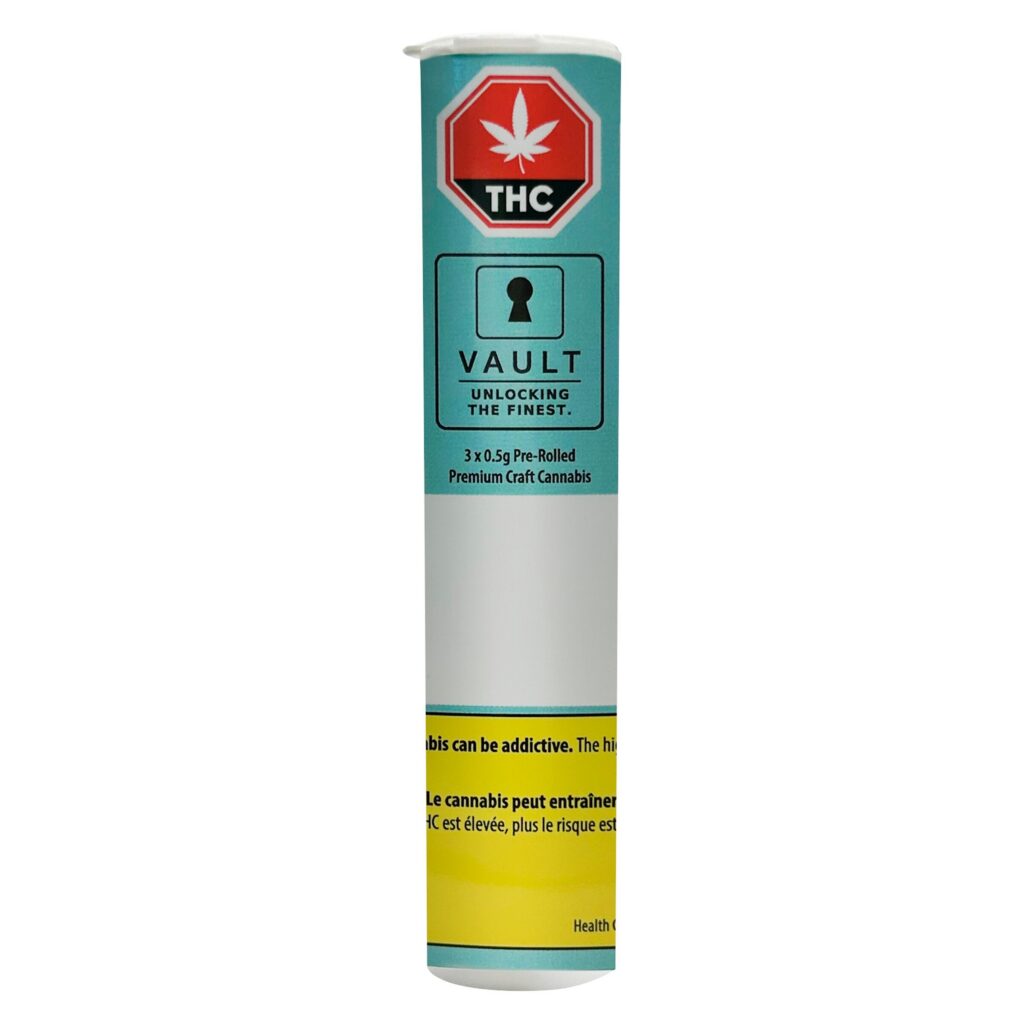 VAULT - Gold Bar Limited Collection Pre-Rolls - 3x0.5g - Image 2